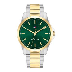 Discover the ultimate essential for the modern man. With a textured sunray dial, stick indexes