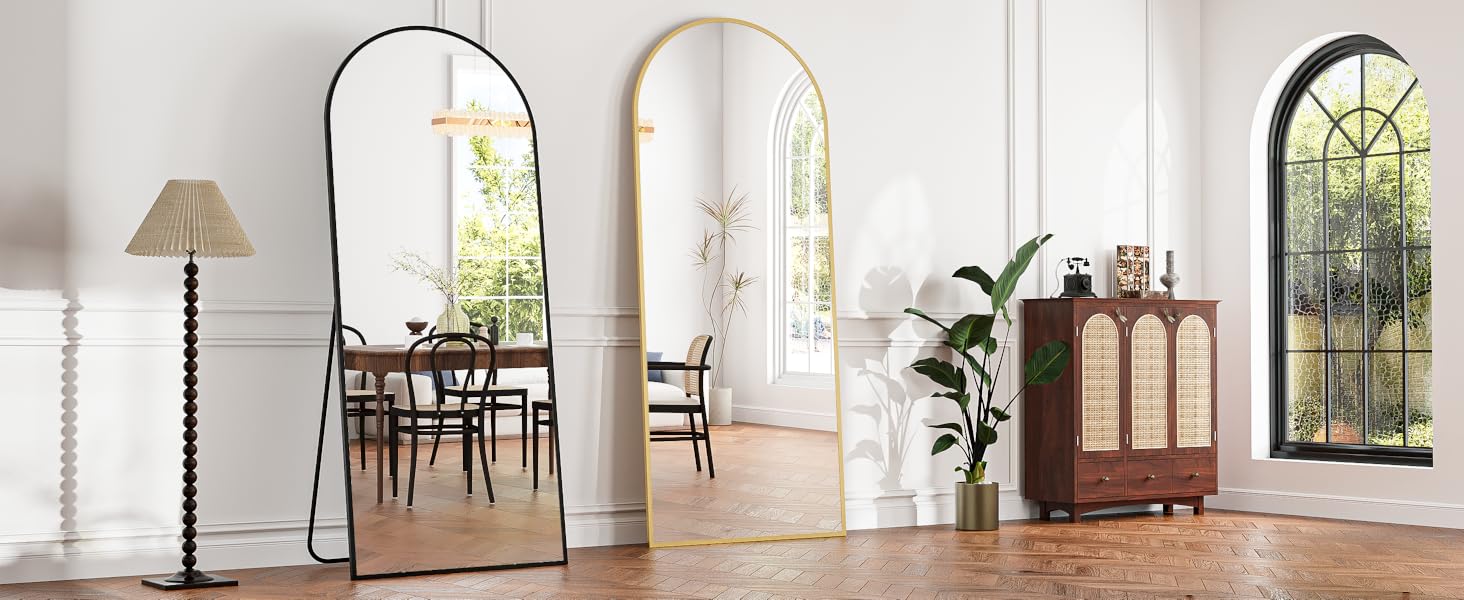 Three ways to use a full Length Mirror
