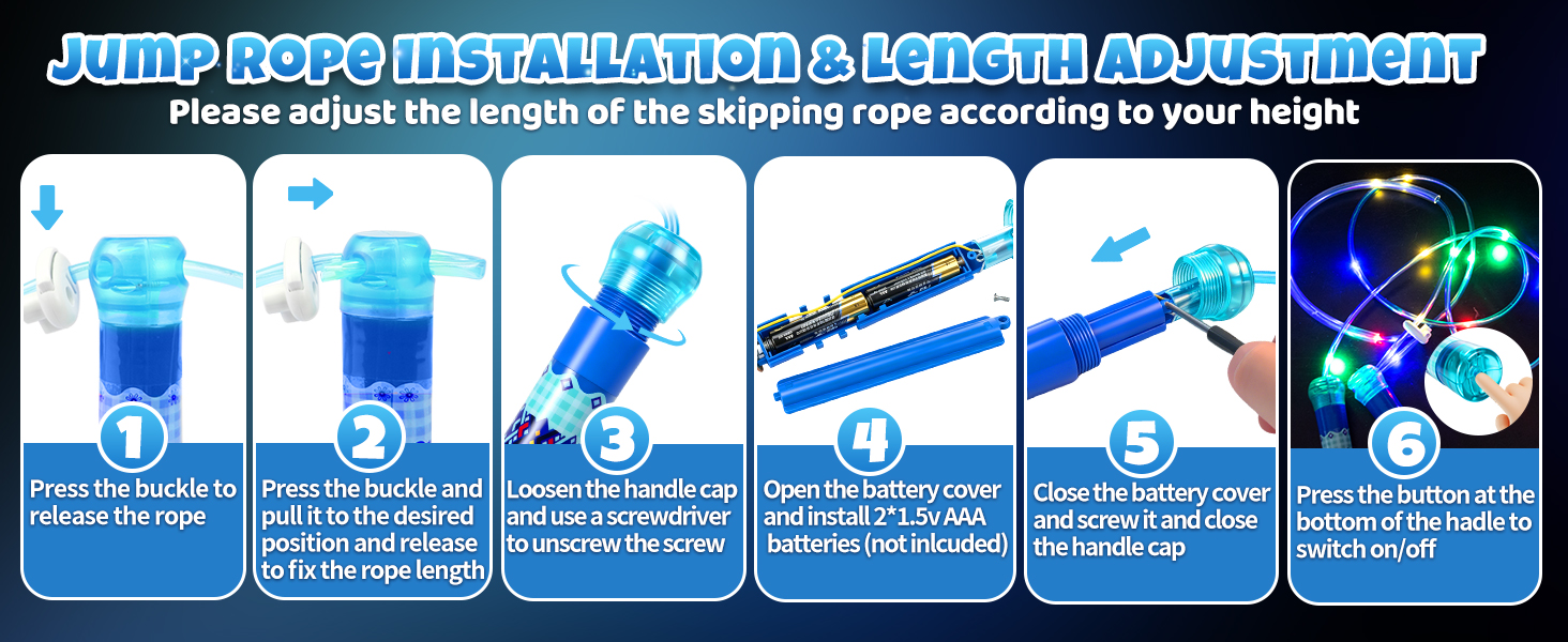 led jump rope