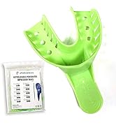 Dental Impression Trays Large Lower - Autoclavable Perforated Impression Tray Set - Size Number 2...