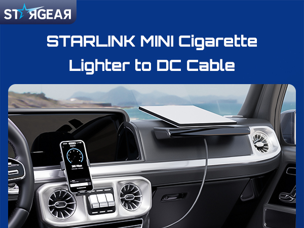 Starlink Mini Cable 12V Power Cable 3M/10FT