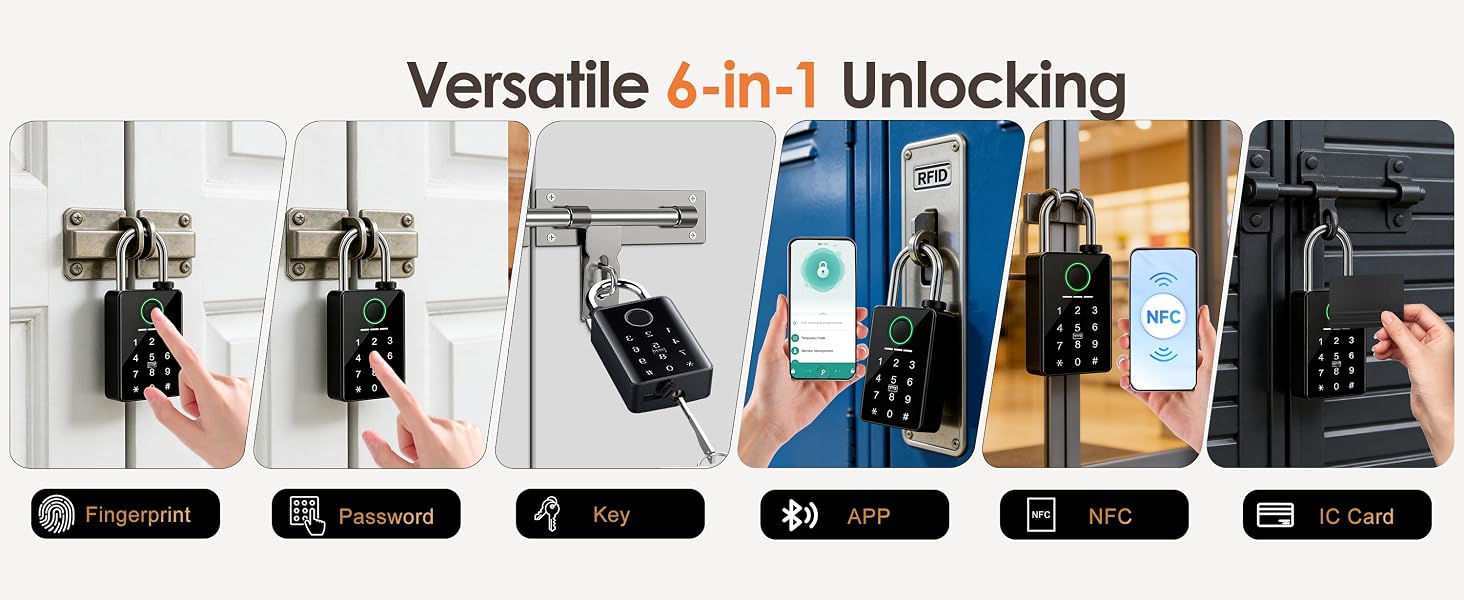 smart padlock