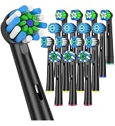 Replacement Toothbrush Heads Fits Oral B Braun for Precision/Precision Clean PRO/Sensitive/Cross ...