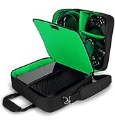 USA Gear Console Carrying Case - Xbox Travel Bag Compatible with Xbox One and Xbox 360 with Water...