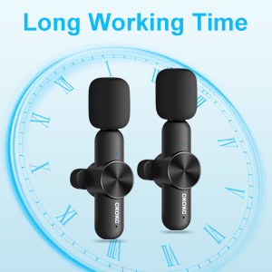 Dual wireless microphone for phones