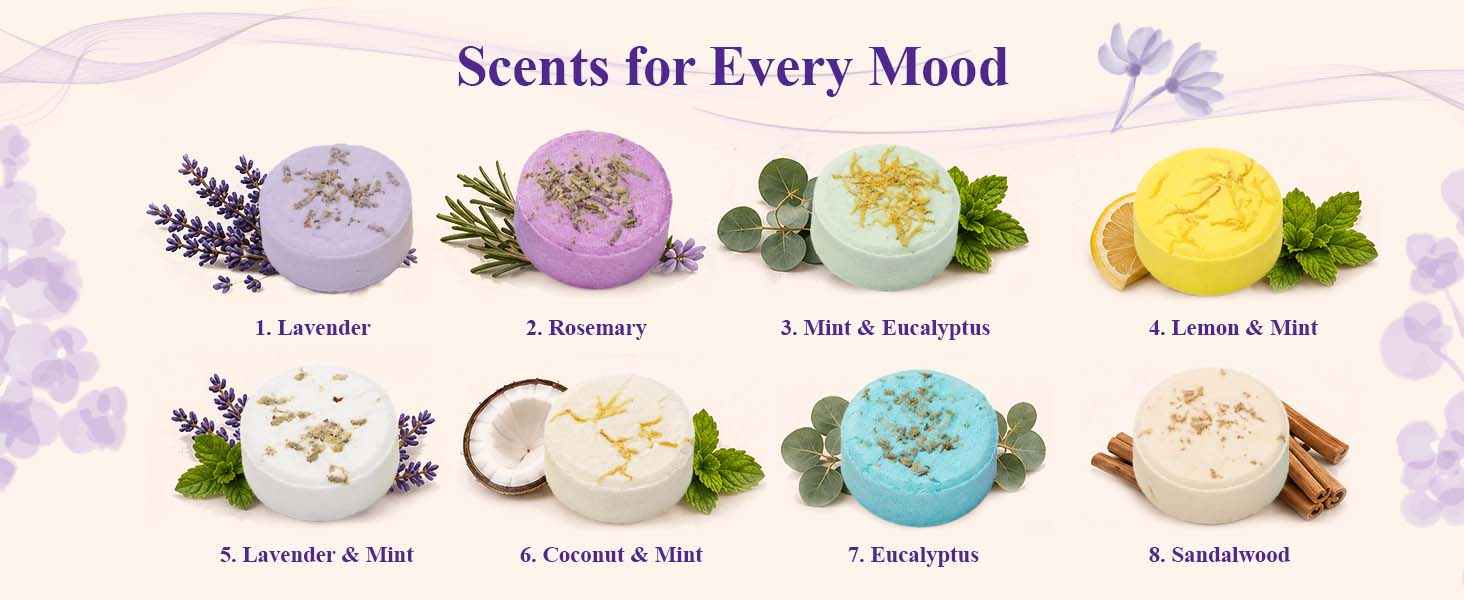 shower steamers aromatherapy