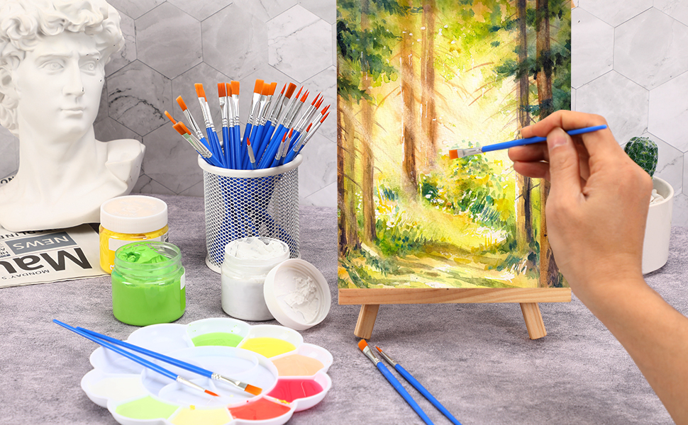 30pcs Detailing Drawing Brushes