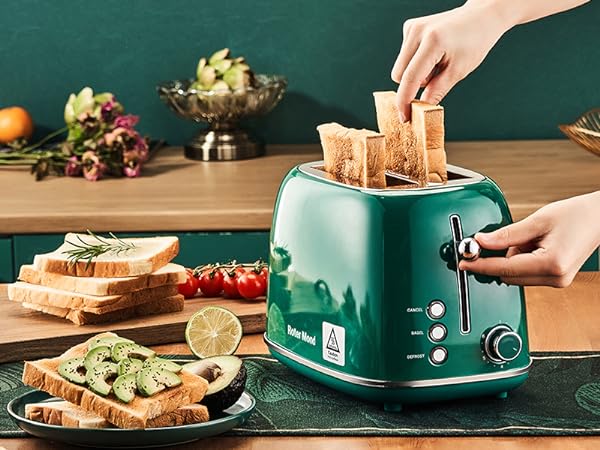 ROTER MOND 2 SLICE TOASTER