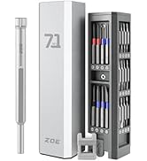 Precision screwdriver set,71 in 1 small screwdriver set with case and magnetizer,Mini magnetic sc...