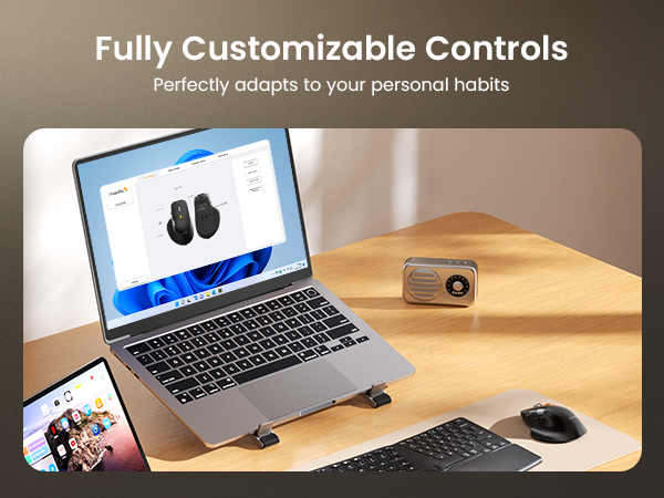 EM25 Ergonomic Wireless Mouse