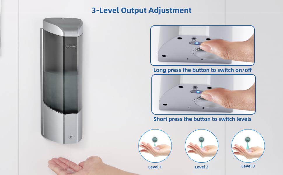 162 sliver auto soap dispenser