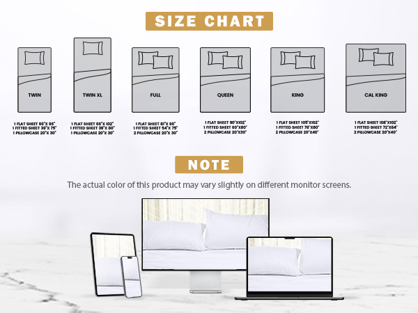 queen white sheet set