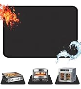 Rumlick 24x31 Heat Resistant Mats for Countertop, Double Sided Fireproof Under Grill Mat, Oil and...