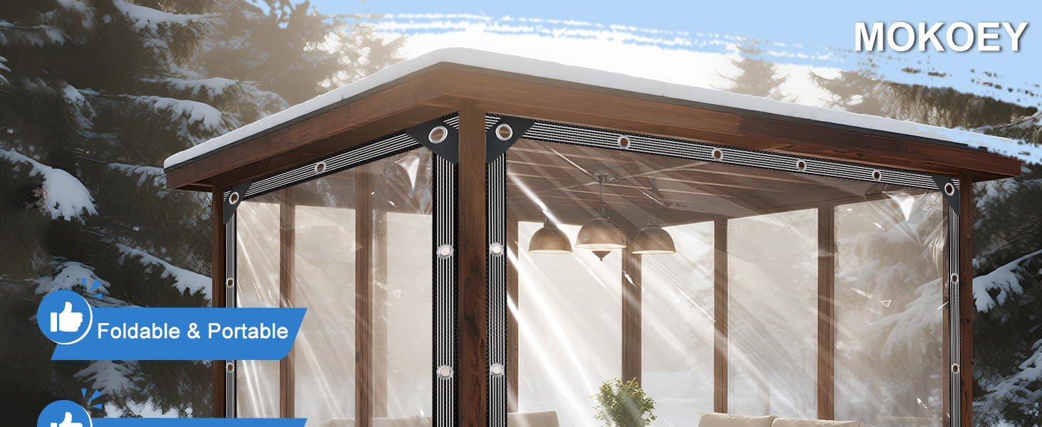 clear tarps heavy duty waterproof