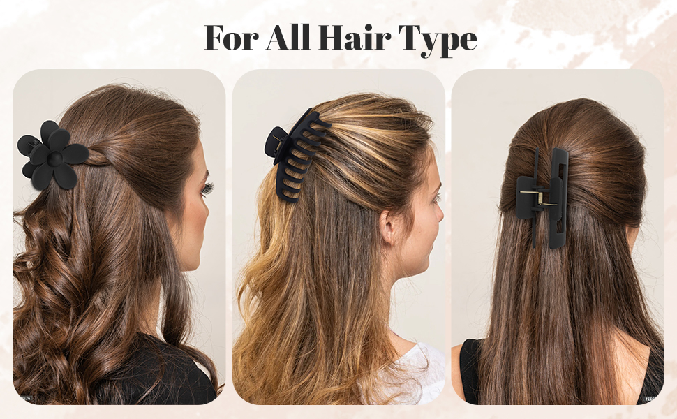 hair clips claw clips large for women girl small clips