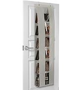 Lirex Over The Door Purse Organizer, Space-Saving Handbag Storage Purse Clothing Closet Hanger fo...