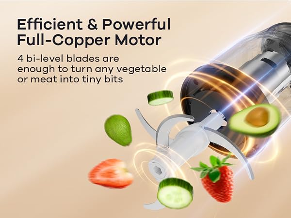 Efficient & Powerful Full-Copper Motor