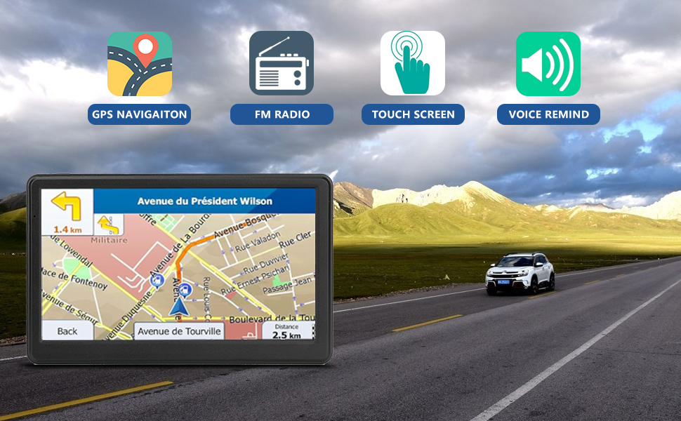 Real-time road conditions