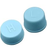 Car Air Replacement Valve Caps, 2Pcs Dual Pressure R134a AC Valve Caps, Car Air Conditioning Char...