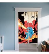 CHGCRAFT Dinosaurs Door Curtain for Doorway Monsters Doorway Curtain Room Divider Curtains Foldin...