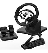 DOYO Gaming Steering Wheel, PC Racing Wheel 270/900° Car Sim Driving Gaming Wheel Dual-Motor Feed...