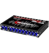 Taramps TEQ 7.4 Stereo 7-band Graphic Equalizer Car Audio Rca Input/Output, Auxiliary Gain, Fader...