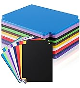 60 Pcs Trading Card Dividers Multicolor Card Separators for Office Games Plastics Sports Card Div...