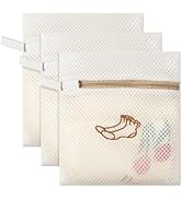 3 Pack Sock Laundry bags by MDSXO- Small Durable Lingerie Delicates Bag for Washing Machine for S...