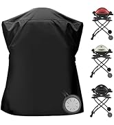 OLAMO Weber Grill Cover Fits Q Series - Compatible with Q2000/Q200/Q1000/Q100, Q2200, 2400, 1200,...