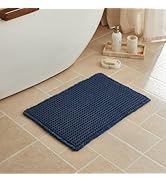 Triohero Waffle Bath Mat, Small Boho Bathroom Rugs Non Slip Washable, Ultra Soft Super Absorbent ...