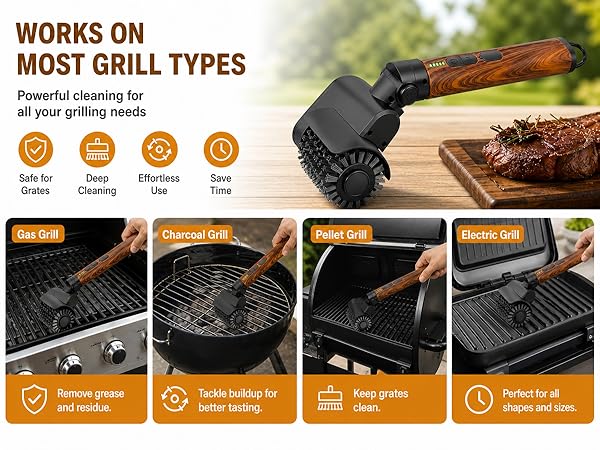 Electric Grill Brush - 5