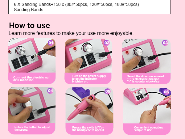 Nail Drill Machine