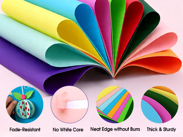 Colored cardstock