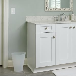 Trash Can in bathroom