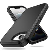 ACAGET for iPhone 16e Case Heavy Duty Matte Armor with Port Anti Dust Plug Protective Phone Cases...