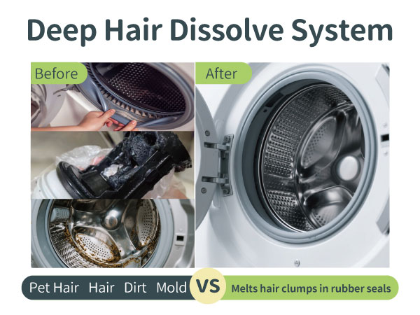 pet hair dissolver for washing machine