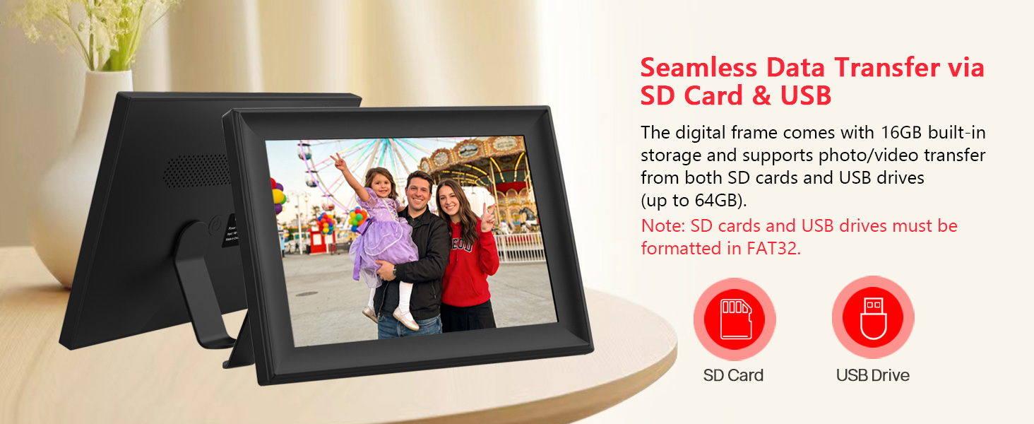 frameo digital frame WiFi