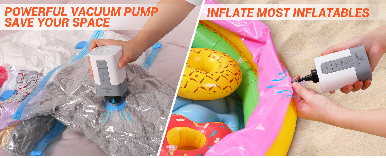 air pump for inflatables travel vacuum pump etenwolf air pump flextail pump camping gifts