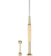 HARFINGTON Watch Screw Tube Rod Stainless Steel Watch Strap Pins with Slotted Screwdriver
