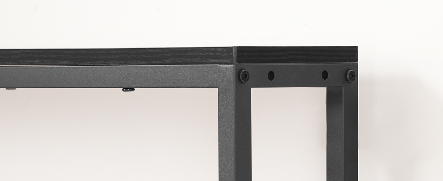 L Shaped Console Table