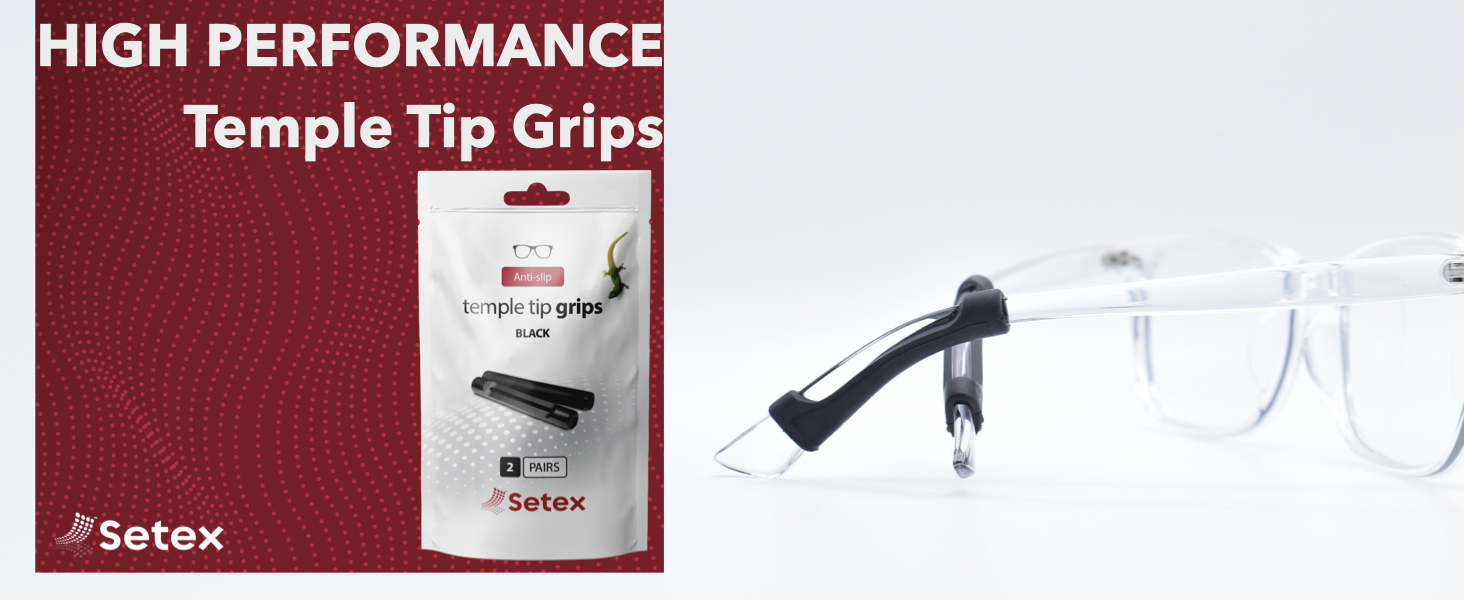 setex temple tips black temple tip grips ear cushions for eyeglasses