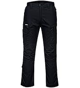 Portwest T802 KX3 Multi-Functional Ripstop Flex Pants Black, 38