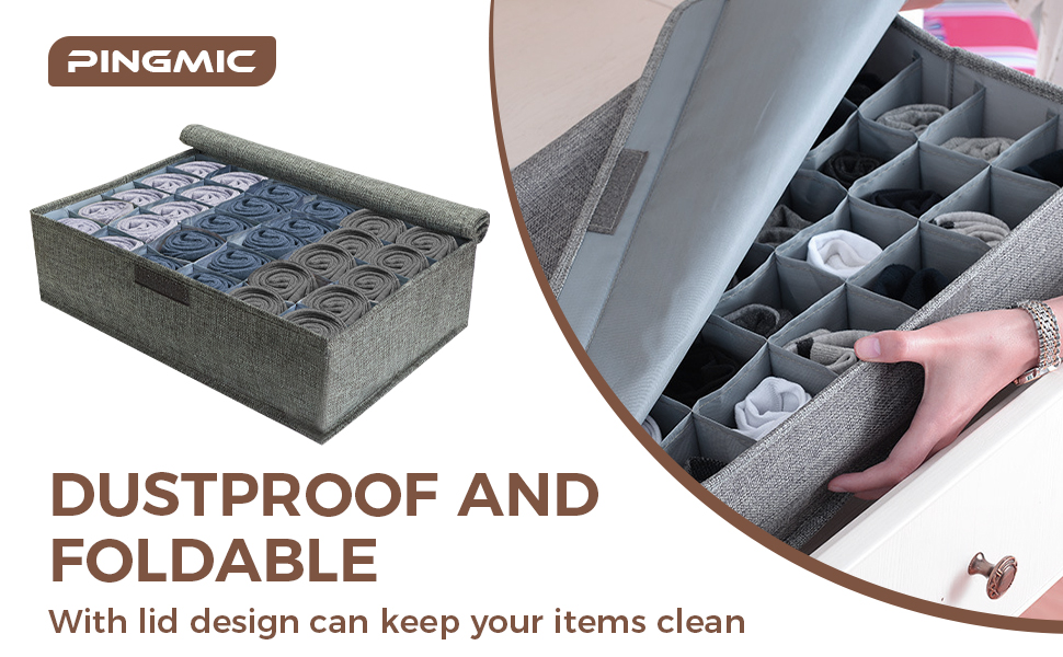 tie storage box organizer for men