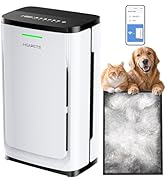 Pet Air Purifier for Home Large Room up to 2500 sq ft, 7-Stage Filter, Air Negative Ion Generator...