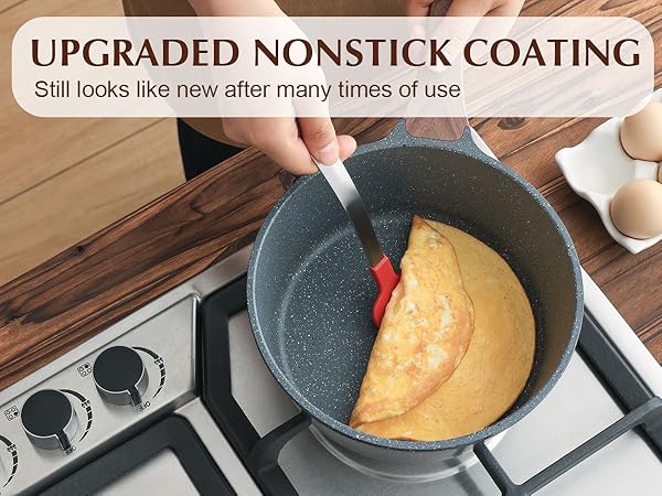 nonstick saucepan with lid