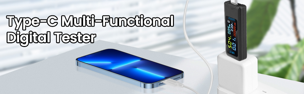 Type-C Multi-Functional Digital Tester