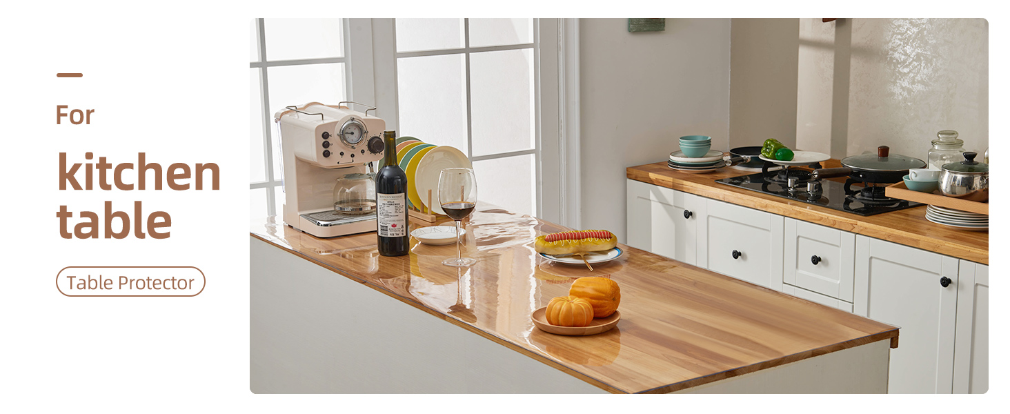 clear table cover protector