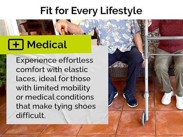 Turn shoes into slip-ons with these versatile tieless shoelaces for adults and kids.