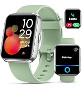 Quican Smartwatch for Women/Men, Compatible with Android & iPhone, Fitness Tracker Watch with Ale...