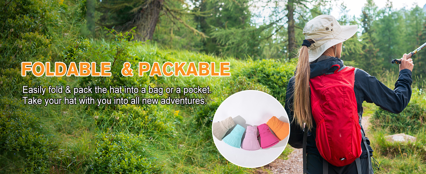 foldable packable crushable